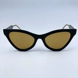 Gucci | Accessories | New Gucci Gg597s 004 Black Yellow Cat  display picture 1
